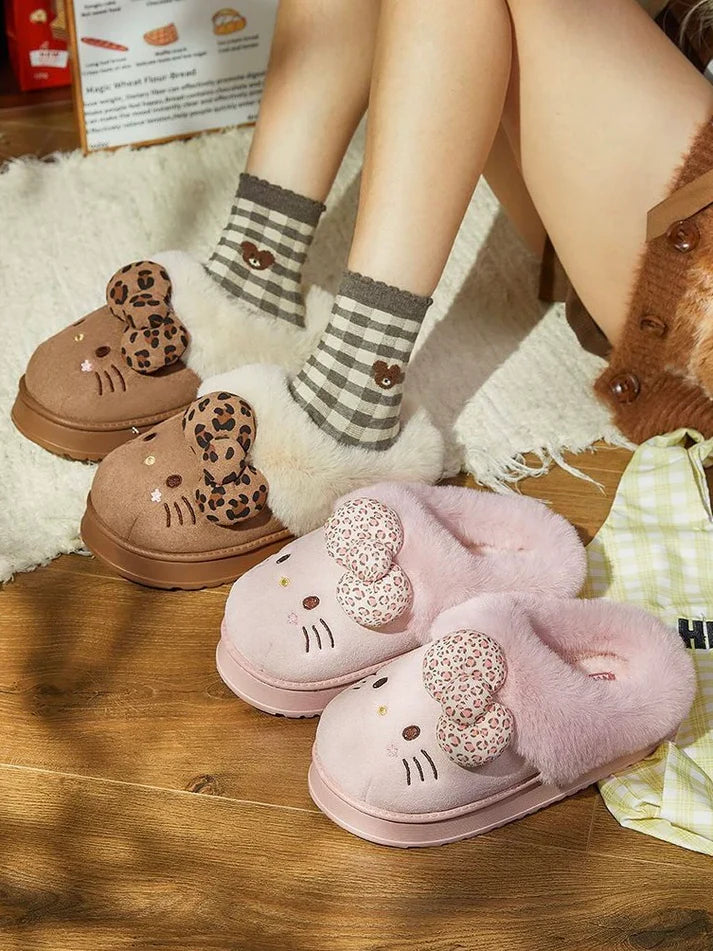Comfy Hello Kitty Slippers